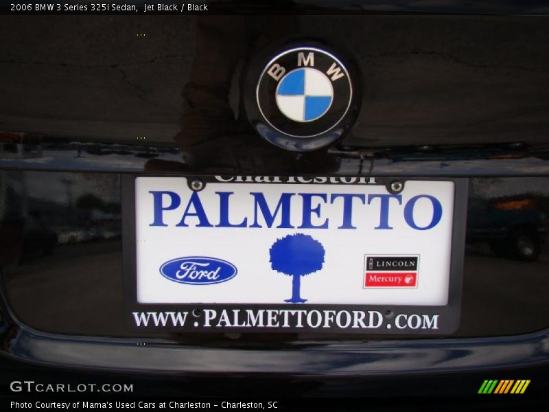 Jet Black / Black 2006 BMW 3 Series 325i Sedan