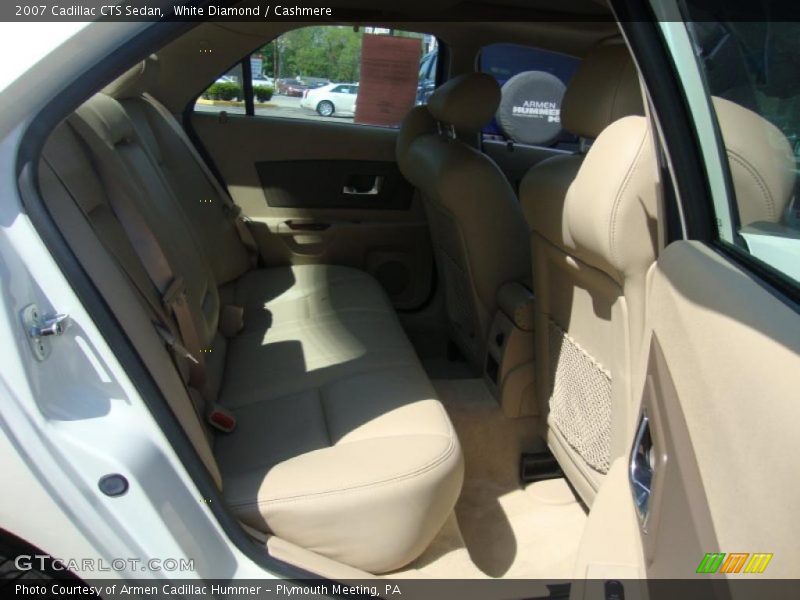 White Diamond / Cashmere 2007 Cadillac CTS Sedan