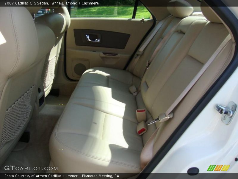 White Diamond / Cashmere 2007 Cadillac CTS Sedan