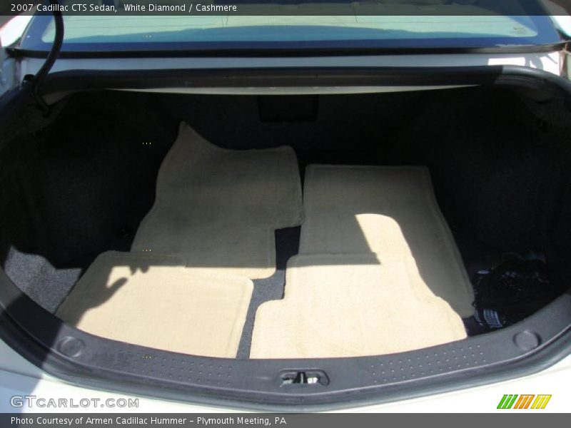 White Diamond / Cashmere 2007 Cadillac CTS Sedan