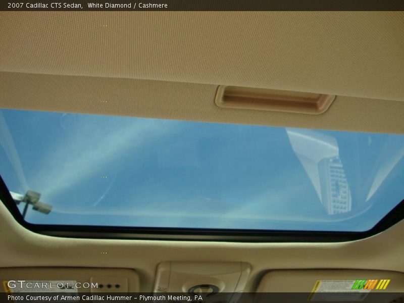 White Diamond / Cashmere 2007 Cadillac CTS Sedan