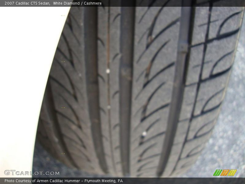 White Diamond / Cashmere 2007 Cadillac CTS Sedan