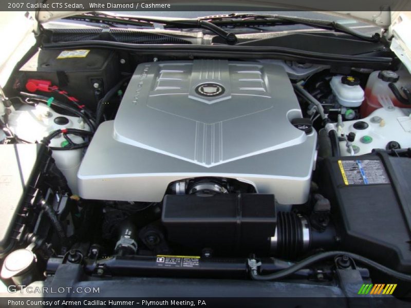 White Diamond / Cashmere 2007 Cadillac CTS Sedan