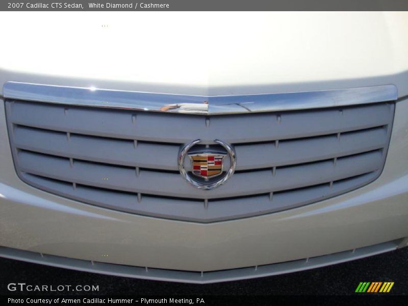 White Diamond / Cashmere 2007 Cadillac CTS Sedan