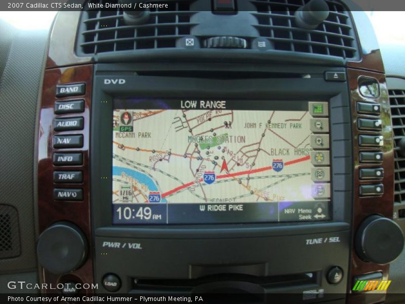 White Diamond / Cashmere 2007 Cadillac CTS Sedan