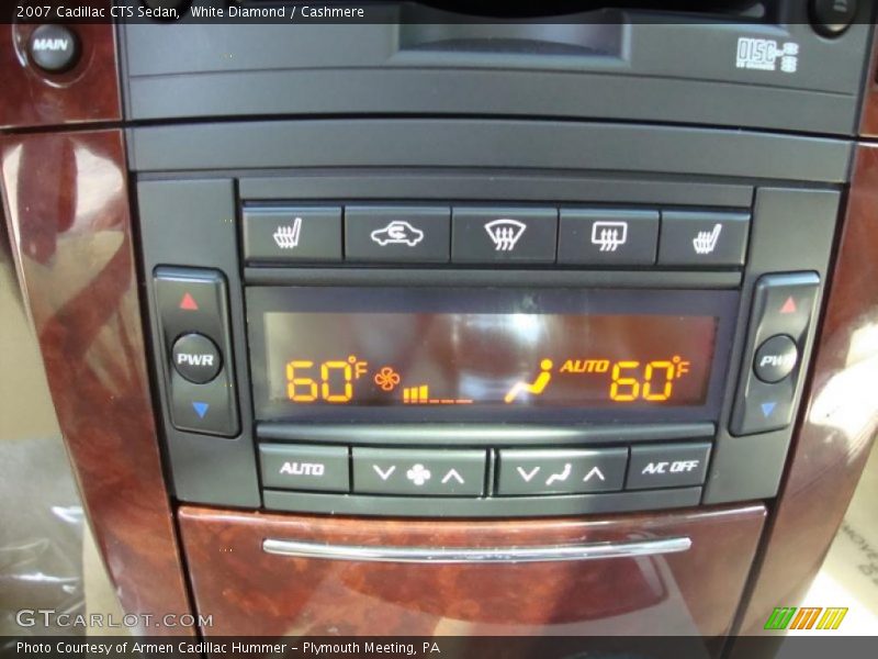 White Diamond / Cashmere 2007 Cadillac CTS Sedan