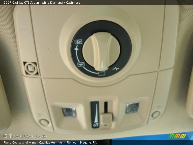 White Diamond / Cashmere 2007 Cadillac CTS Sedan