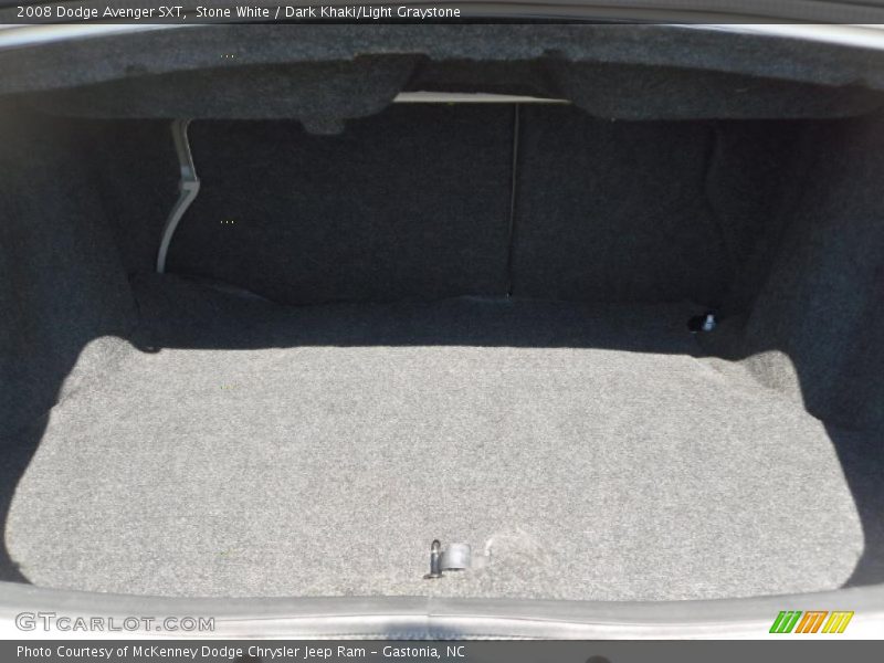 Stone White / Dark Khaki/Light Graystone 2008 Dodge Avenger SXT
