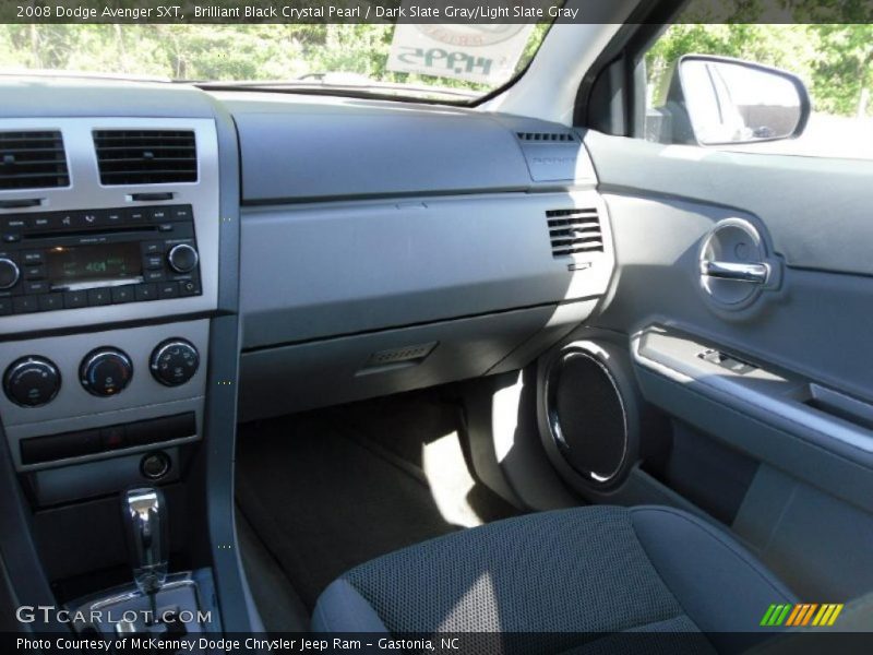 Brilliant Black Crystal Pearl / Dark Slate Gray/Light Slate Gray 2008 Dodge Avenger SXT