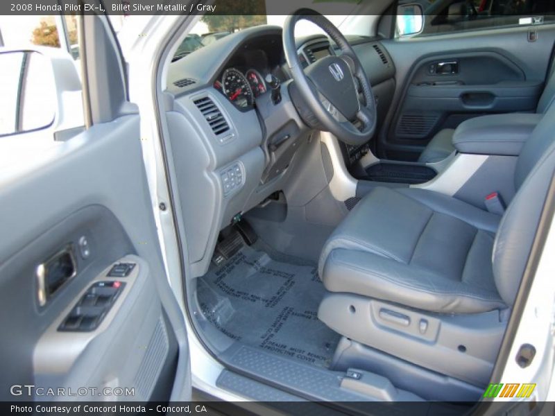 Billet Silver Metallic / Gray 2008 Honda Pilot EX-L
