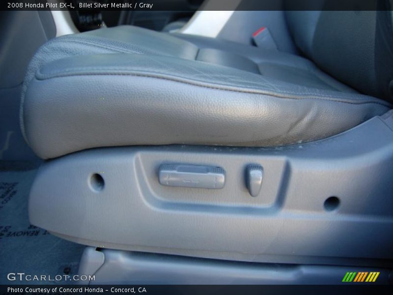 Billet Silver Metallic / Gray 2008 Honda Pilot EX-L