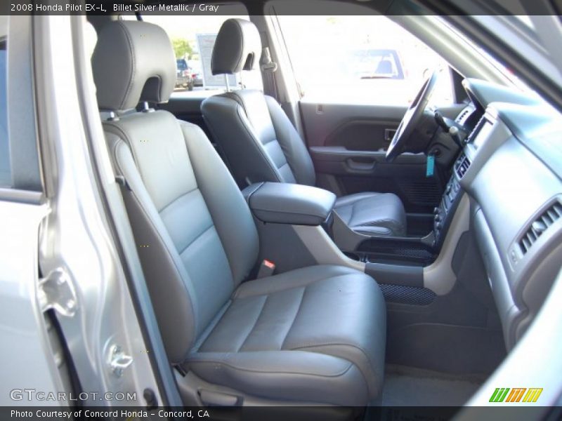 Billet Silver Metallic / Gray 2008 Honda Pilot EX-L
