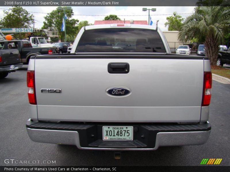 Silver Metallic / Medium/Dark Flint 2008 Ford F150 XLT SuperCrew