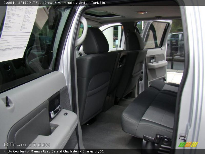 Silver Metallic / Medium/Dark Flint 2008 Ford F150 XLT SuperCrew