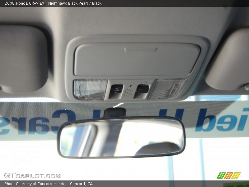 Nighthawk Black Pearl / Black 2008 Honda CR-V EX
