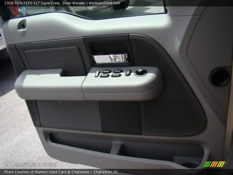 Silver Metallic / Medium/Dark Flint 2008 Ford F150 XLT SuperCrew