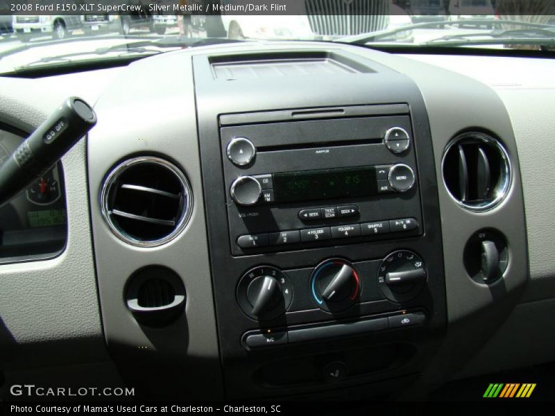 Silver Metallic / Medium/Dark Flint 2008 Ford F150 XLT SuperCrew