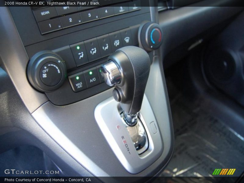 Nighthawk Black Pearl / Black 2008 Honda CR-V EX
