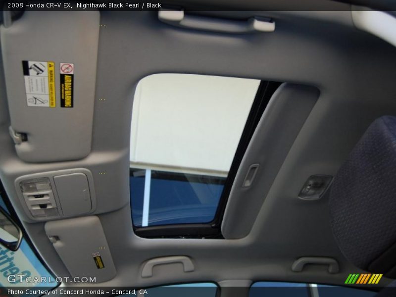 Nighthawk Black Pearl / Black 2008 Honda CR-V EX
