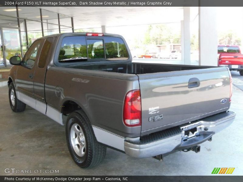 Dark Shadow Grey Metallic / Heritage Graphite Grey 2004 Ford F150 XLT Heritage SuperCab