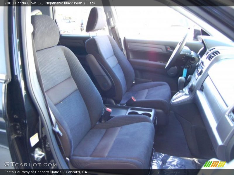 Nighthawk Black Pearl / Black 2008 Honda CR-V EX