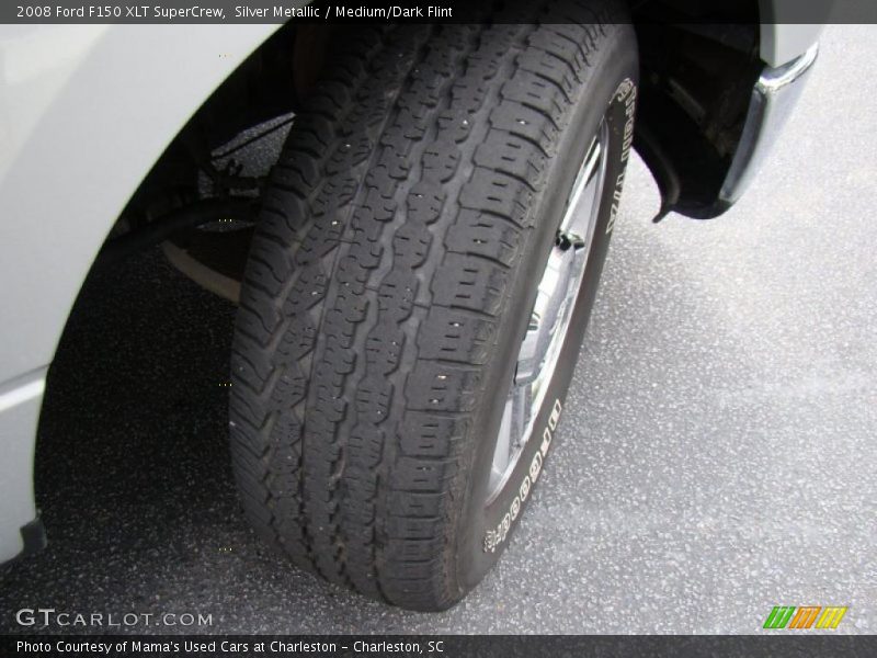 Silver Metallic / Medium/Dark Flint 2008 Ford F150 XLT SuperCrew