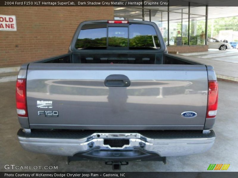 Dark Shadow Grey Metallic / Heritage Graphite Grey 2004 Ford F150 XLT Heritage SuperCab