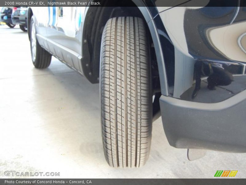 Nighthawk Black Pearl / Black 2008 Honda CR-V EX