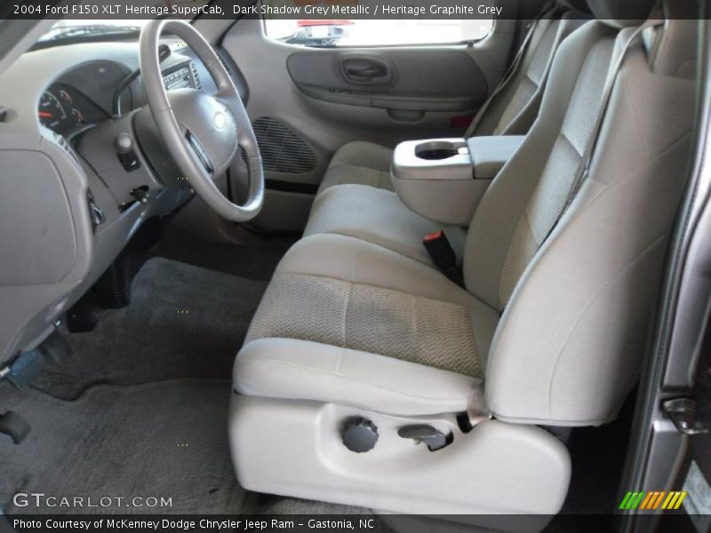 Dark Shadow Grey Metallic / Heritage Graphite Grey 2004 Ford F150 XLT Heritage SuperCab