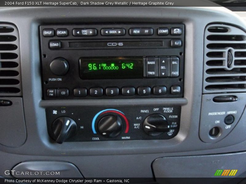 Dark Shadow Grey Metallic / Heritage Graphite Grey 2004 Ford F150 XLT Heritage SuperCab