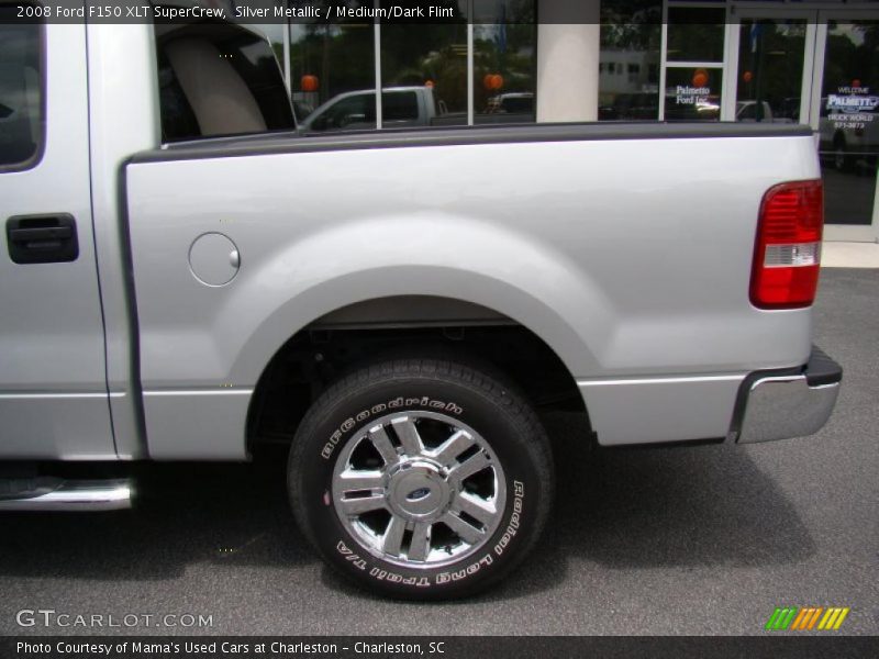 Silver Metallic / Medium/Dark Flint 2008 Ford F150 XLT SuperCrew