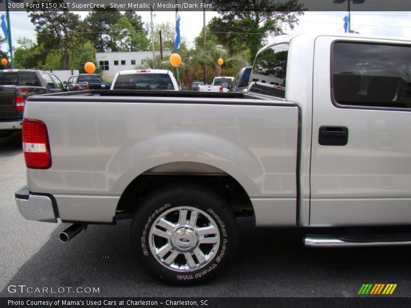 Silver Metallic / Medium/Dark Flint 2008 Ford F150 XLT SuperCrew