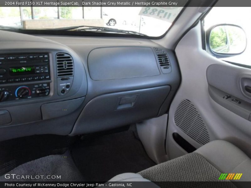 Dark Shadow Grey Metallic / Heritage Graphite Grey 2004 Ford F150 XLT Heritage SuperCab