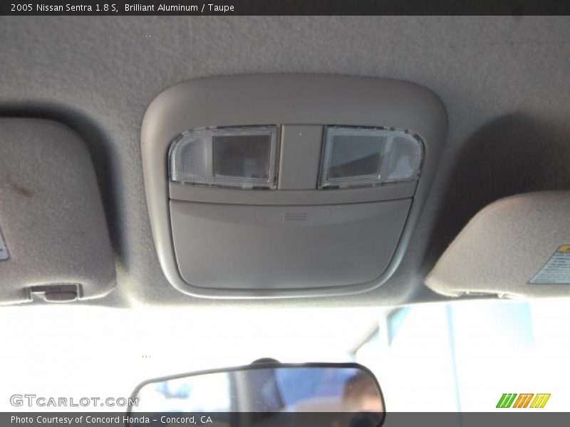 Brilliant Aluminum / Taupe 2005 Nissan Sentra 1.8 S