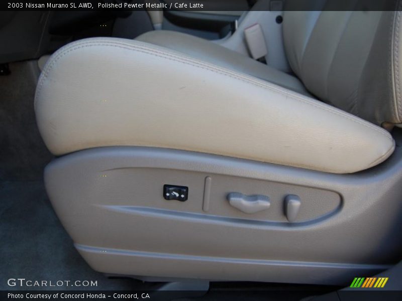Polished Pewter Metallic / Cafe Latte 2003 Nissan Murano SL AWD