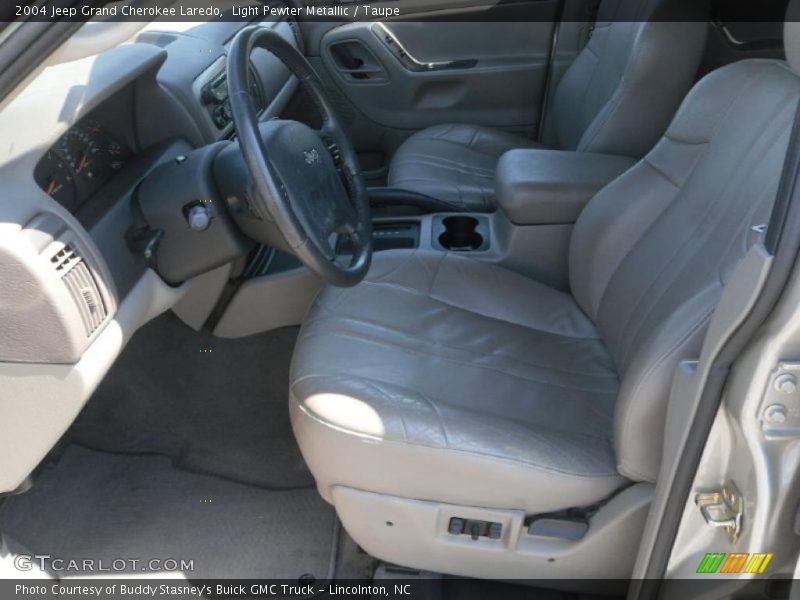 Light Pewter Metallic / Taupe 2004 Jeep Grand Cherokee Laredo