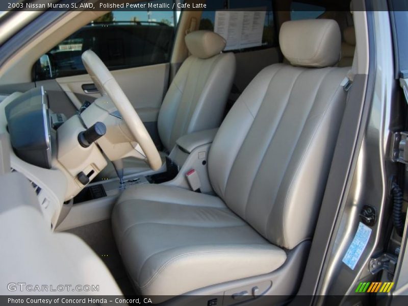 Polished Pewter Metallic / Cafe Latte 2003 Nissan Murano SL AWD