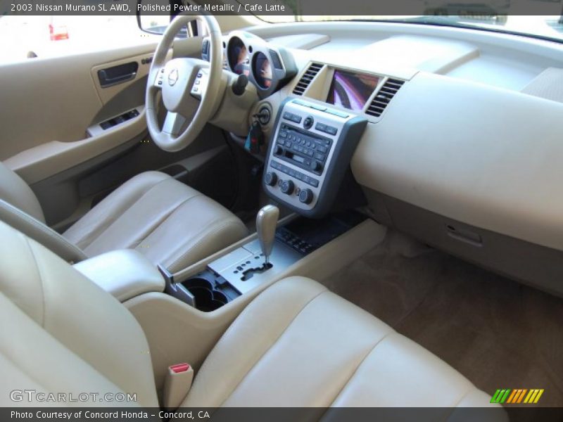 Polished Pewter Metallic / Cafe Latte 2003 Nissan Murano SL AWD