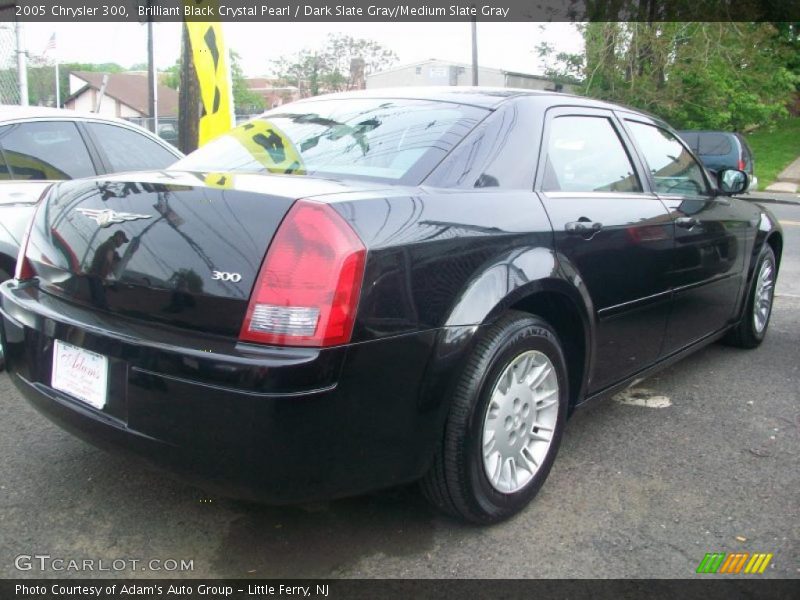 Brilliant Black Crystal Pearl / Dark Slate Gray/Medium Slate Gray 2005 Chrysler 300