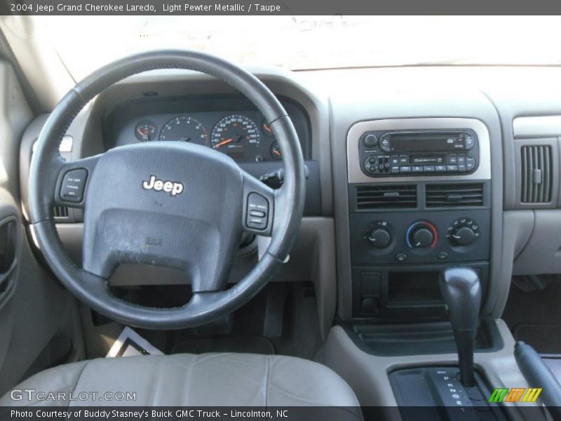 Light Pewter Metallic / Taupe 2004 Jeep Grand Cherokee Laredo