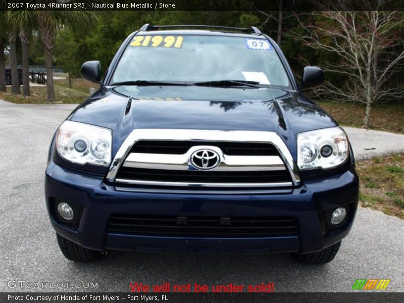 Nautical Blue Metallic / Stone 2007 Toyota 4Runner SR5