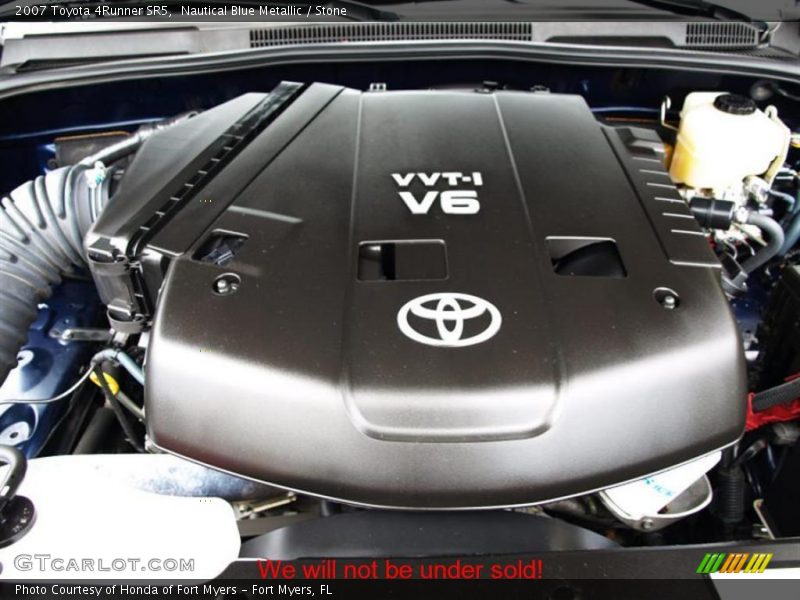 Nautical Blue Metallic / Stone 2007 Toyota 4Runner SR5