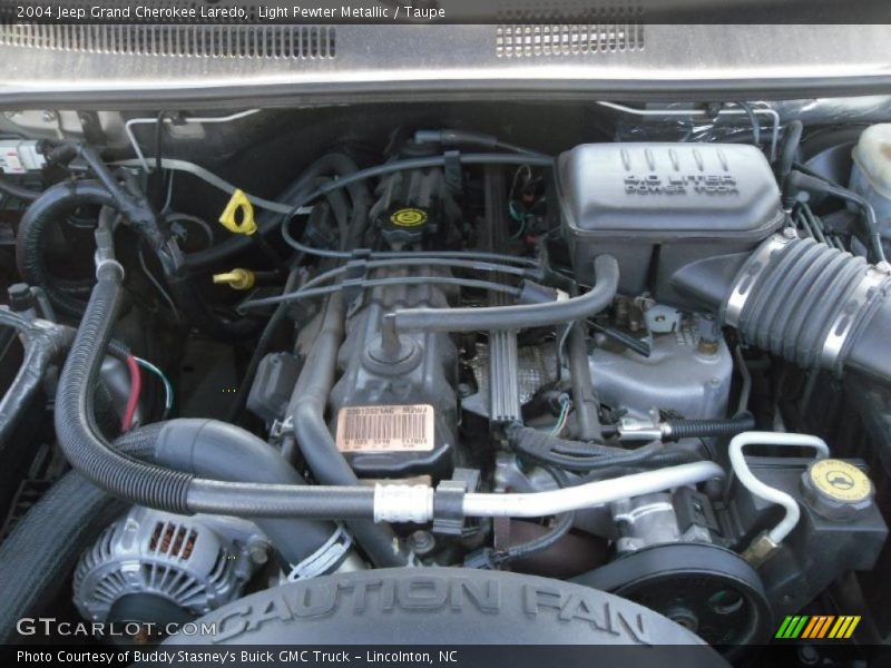 Light Pewter Metallic / Taupe 2004 Jeep Grand Cherokee Laredo