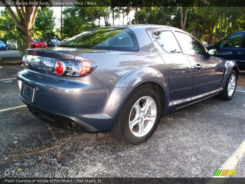 Galaxy Gray Mica / Black 2007 Mazda RX-8 Sport