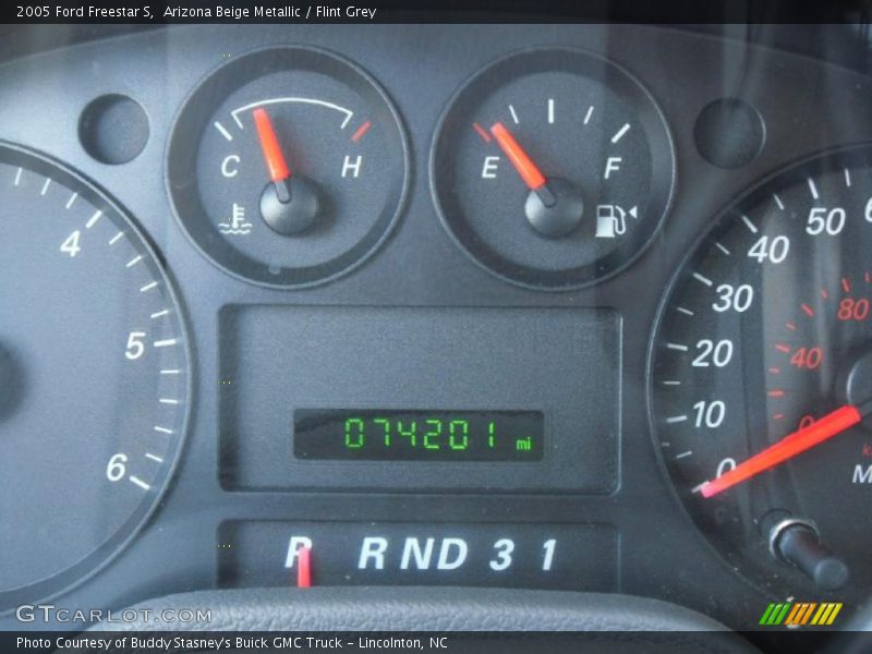 Arizona Beige Metallic / Flint Grey 2005 Ford Freestar S