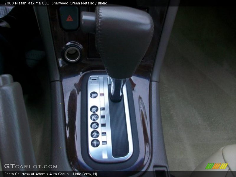 Sherwood Green Metallic / Blond 2000 Nissan Maxima GLE