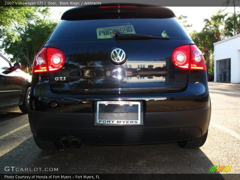 Black Magic / Anthracite 2007 Volkswagen GTI 2 Door