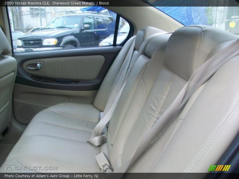 Sherwood Green Metallic / Blond 2000 Nissan Maxima GLE