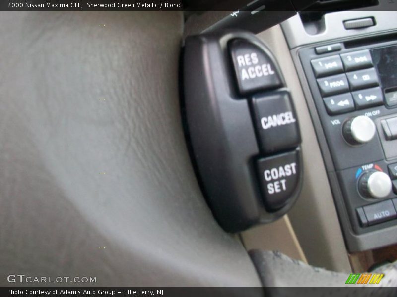 Sherwood Green Metallic / Blond 2000 Nissan Maxima GLE