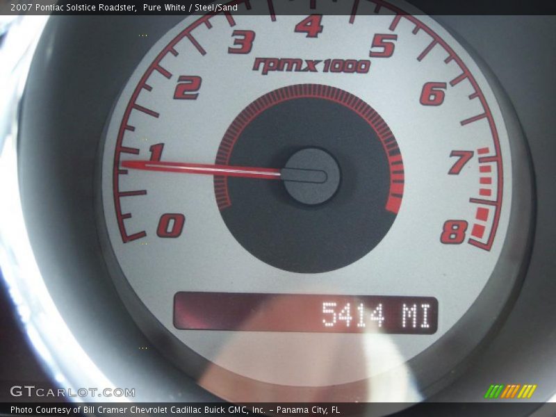 Pure White / Steel/Sand 2007 Pontiac Solstice Roadster